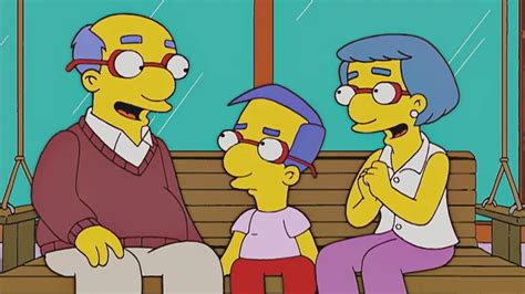 padres de milhouse|milhouse van houten familia.